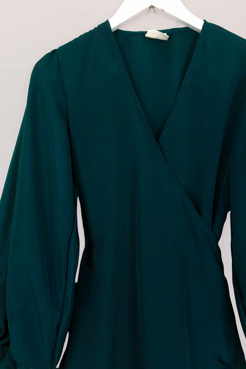 Khroma Lola Mini Dress in Dragonfly Blue by All About Audrey