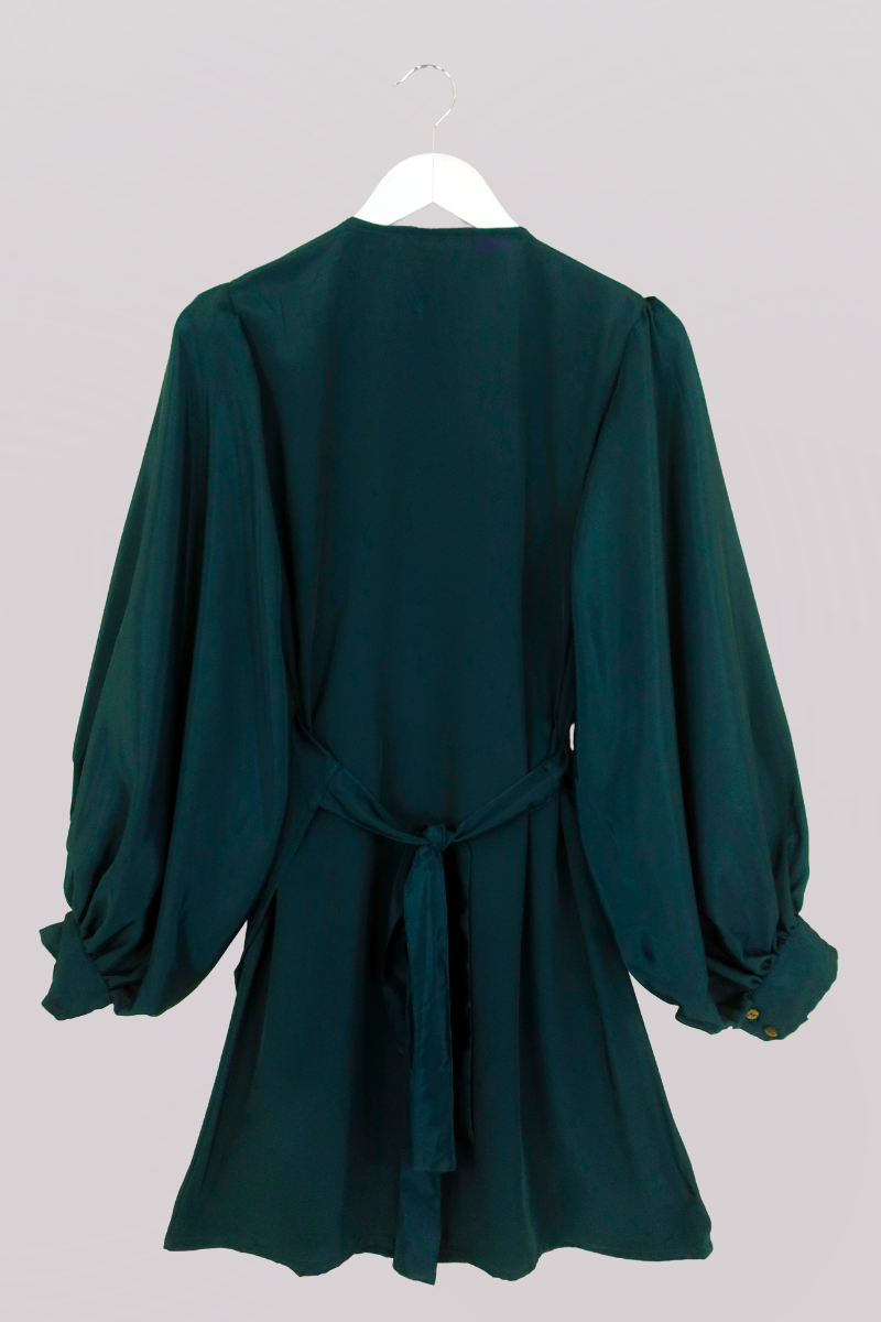 Khroma Lola Mini Dress in Dragonfly Blue by All About Audrey