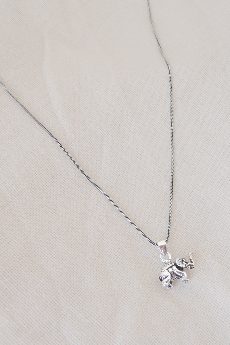 Elephant Parade Silver Plated Necklace