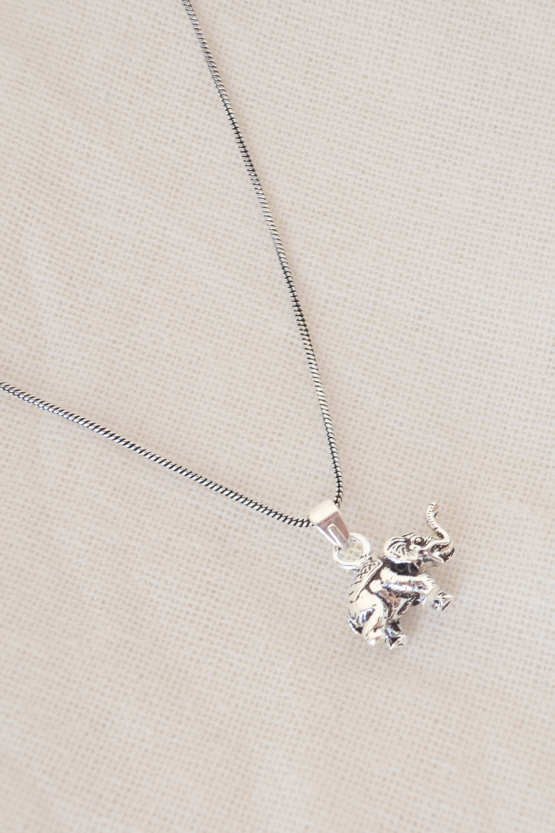 Elephant Parade Silver Plated Necklace