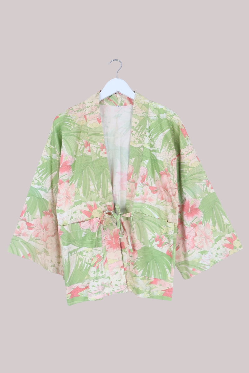 Emmeline Vintage Curtain Jacket in La Isla Bonita