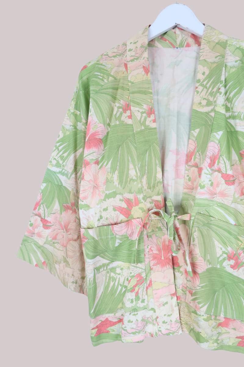 Emmeline Vintage Curtain Jacket in La Isla Bonita