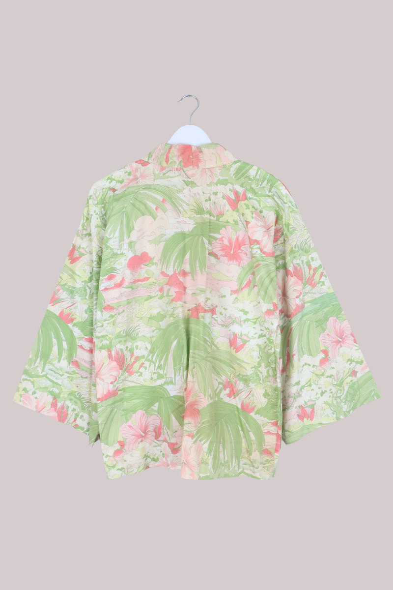 Emmeline Vintage Curtain Jacket in La Isla Bonita