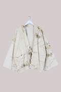 Emmeline Vintage Curtain Jacket in Muted Pergola Florals