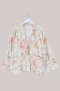 Emmeline Vintage Curtain Jacket in Sun Bleached Flower Bed