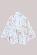 Emmeline Vintage Curtain Jacket in Washed Out Wildflowers