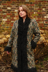 Fleetwood Tapestry Penny Lane Coat in Rhiannon Black