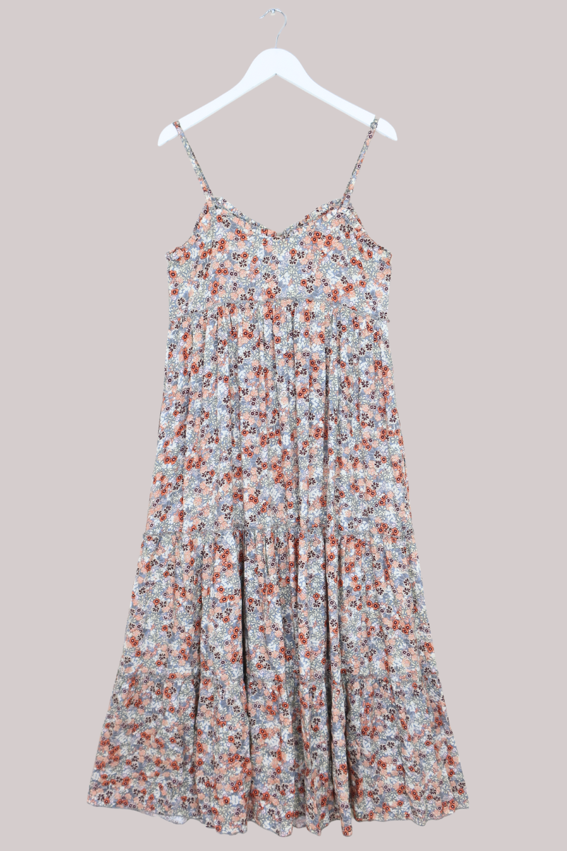 Alice Maxi Dress in Powder Sky Meadow