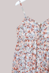 Alice Maxi Dress in Powder Sky Meadow