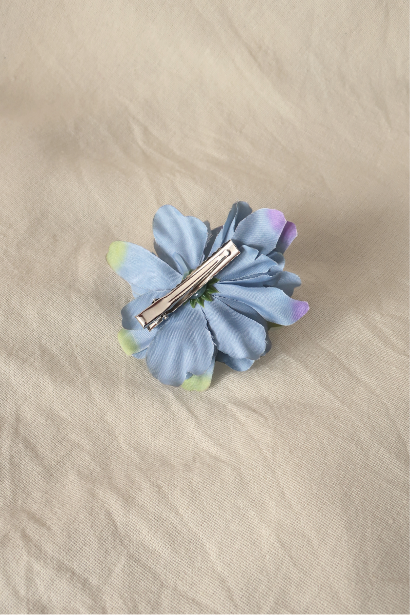 Hazy Sky Flower Barrette