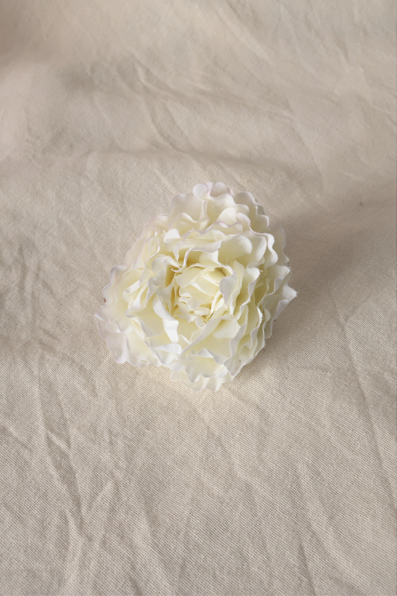 Milk White Flower Barrette