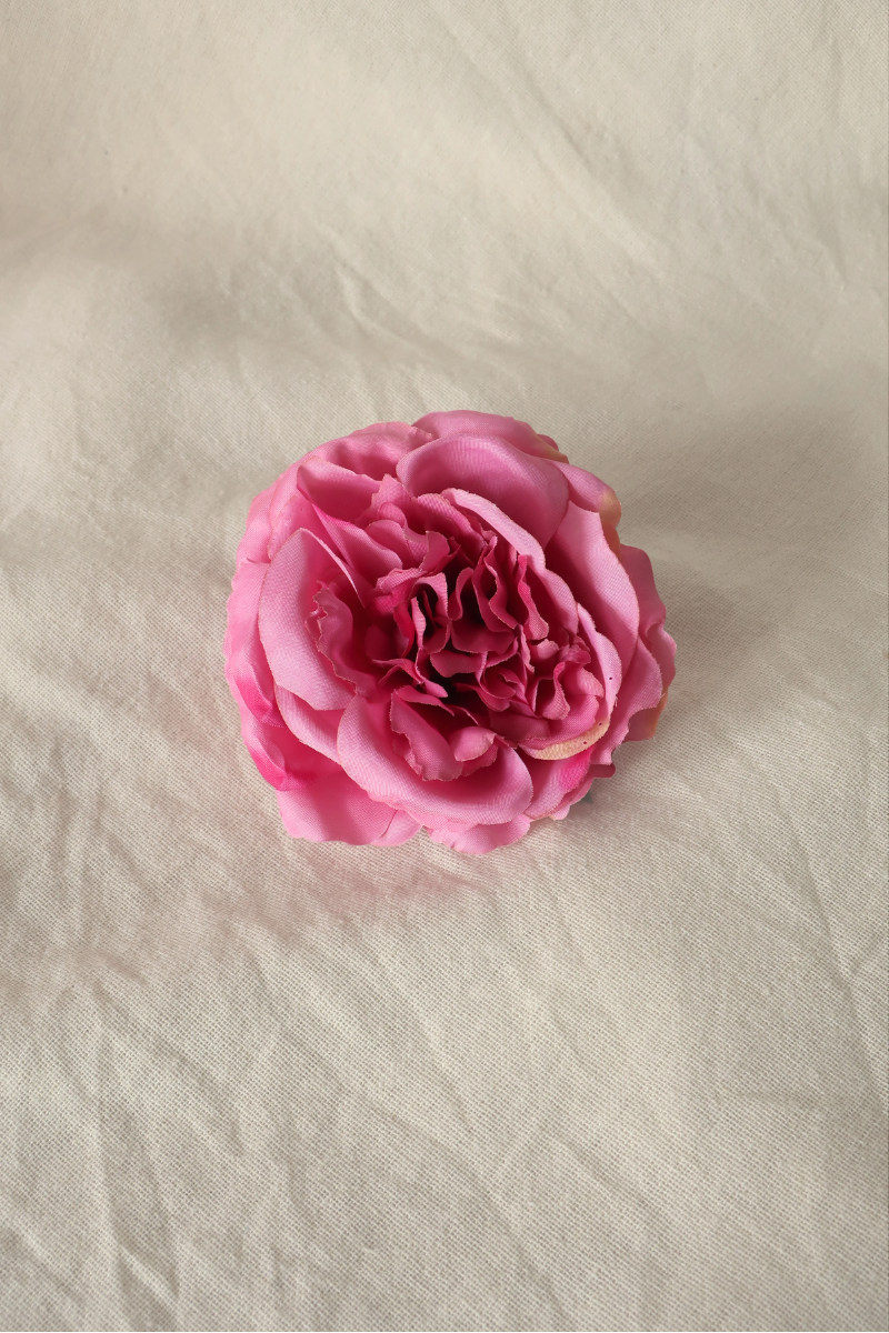 Lovers Pink Flower Barrette