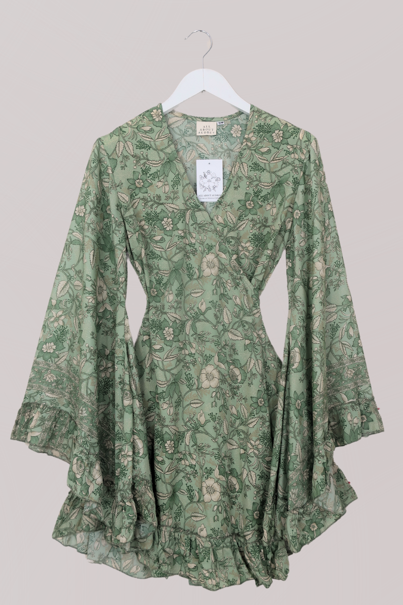 venus long sleeve dress in bamboo Stunning Venus Long Sleeve Dress by AYM