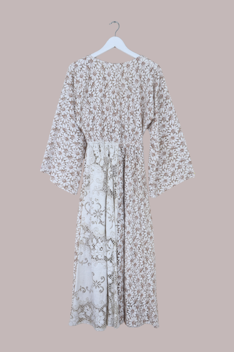 Giselle Maxi Dress in Daisy Chain Lace - Size S