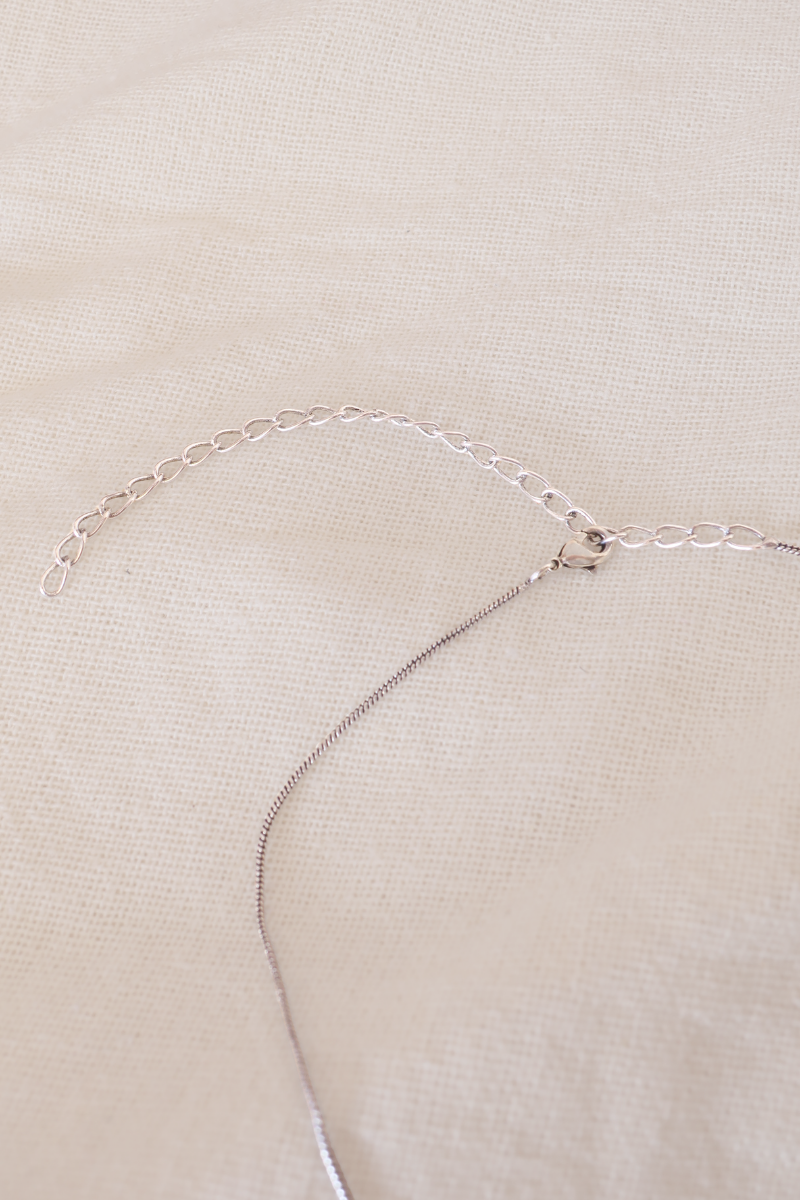 Glimmering Lemon Topaz Silver Plated Necklace