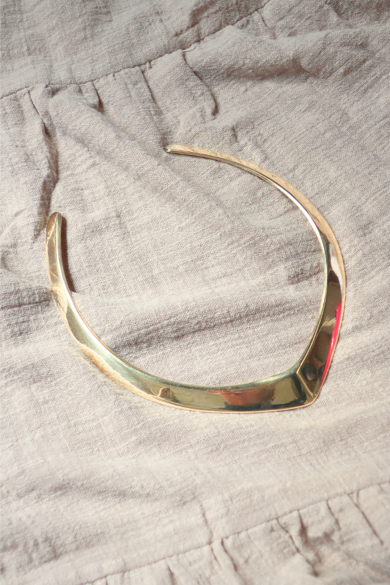 Artemis Torque Necklace in Gold