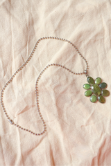 Esmerelda Pendant Necklace with Vassonite