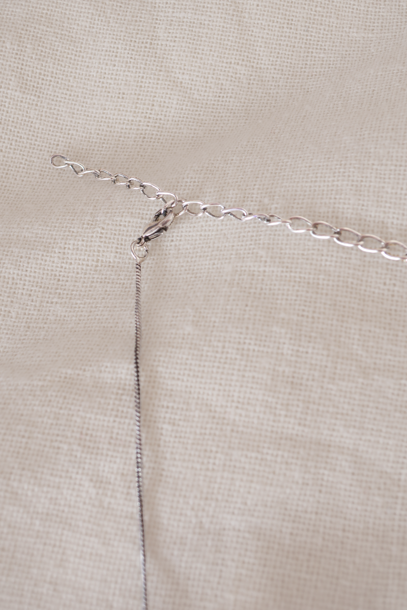 Heatwave Sun Silver Plated Necklace