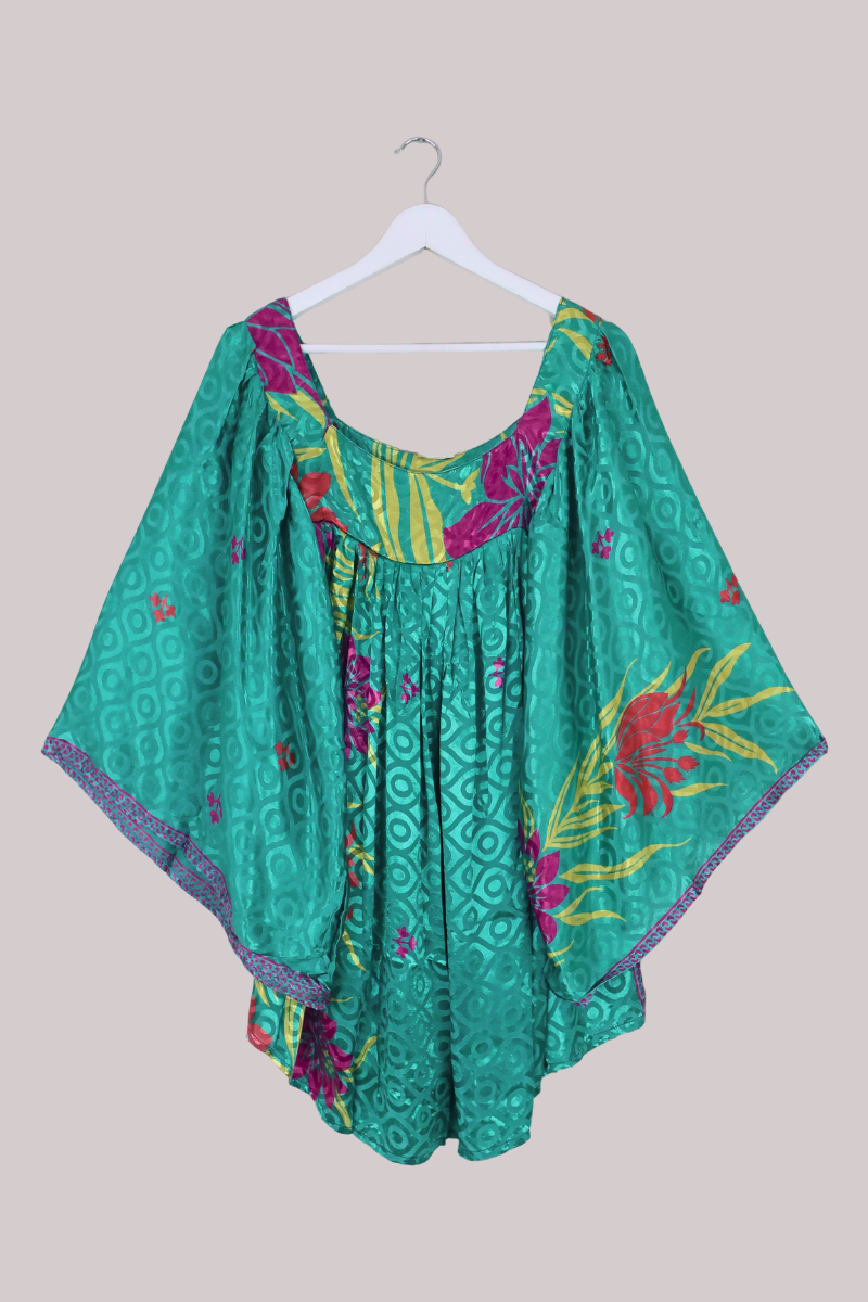 Honey Top in Vivid Teal - Free Size