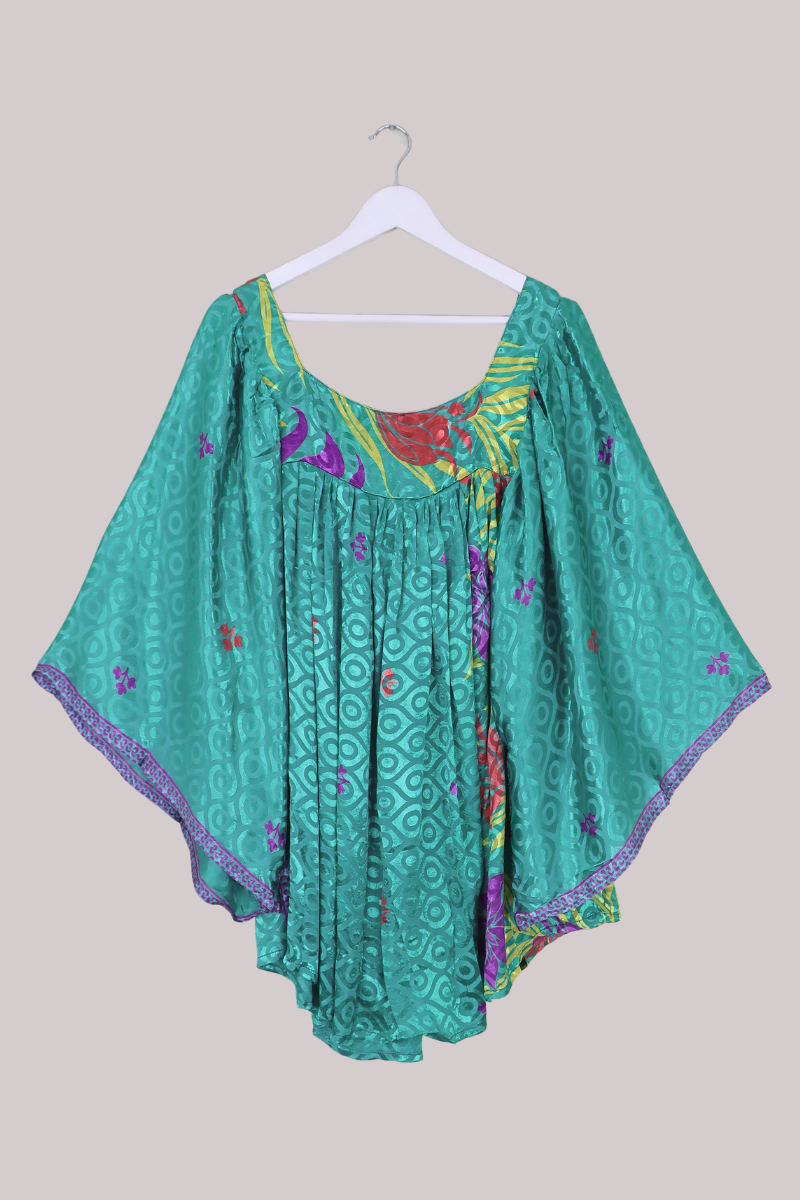 Honey Top in Vivid Teal - Free Size