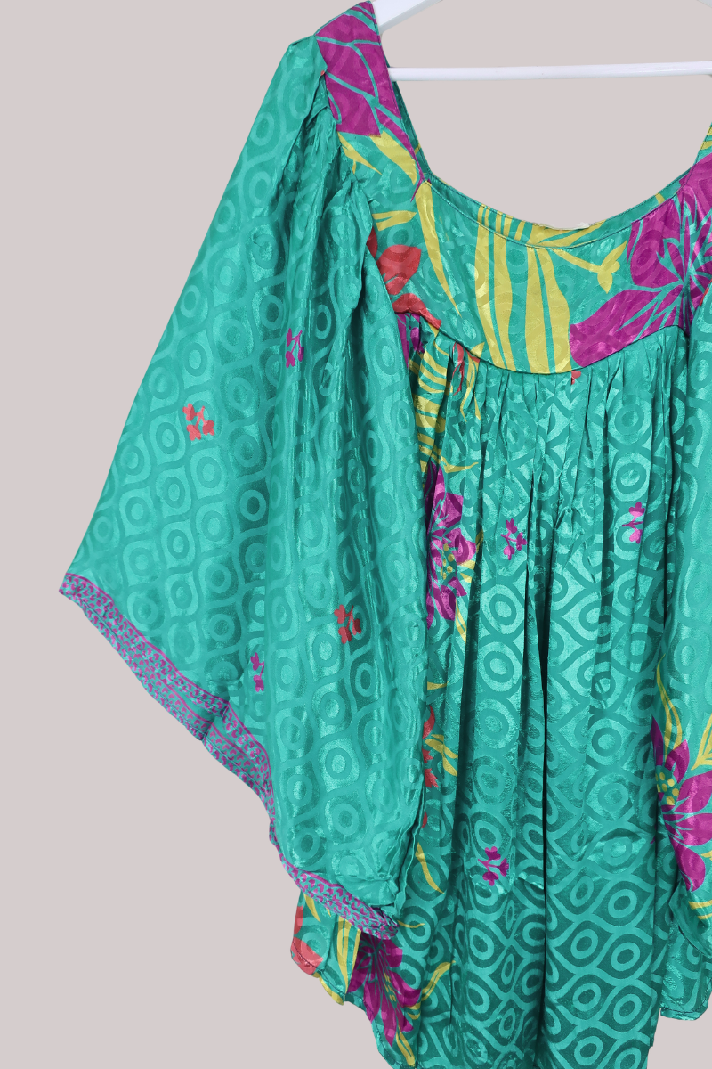 Honey Top in Vivid Teal - Free Size