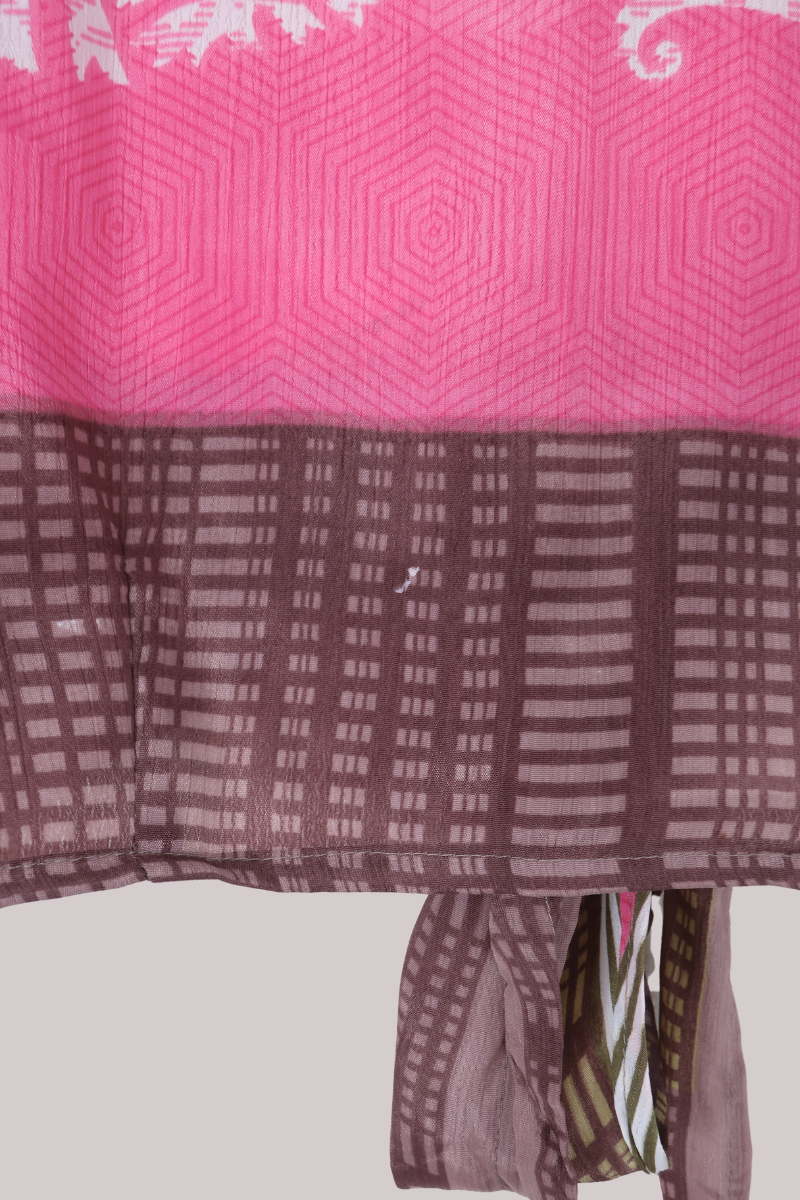 Lola Wrap Top in Passion Pink - Size L