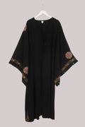 Cassidy Vintage Sheer Beaded Sari Gown in Sky Full Of Fireworks