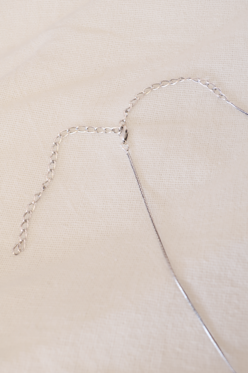 Lucky Cat Silver Plated Necklace