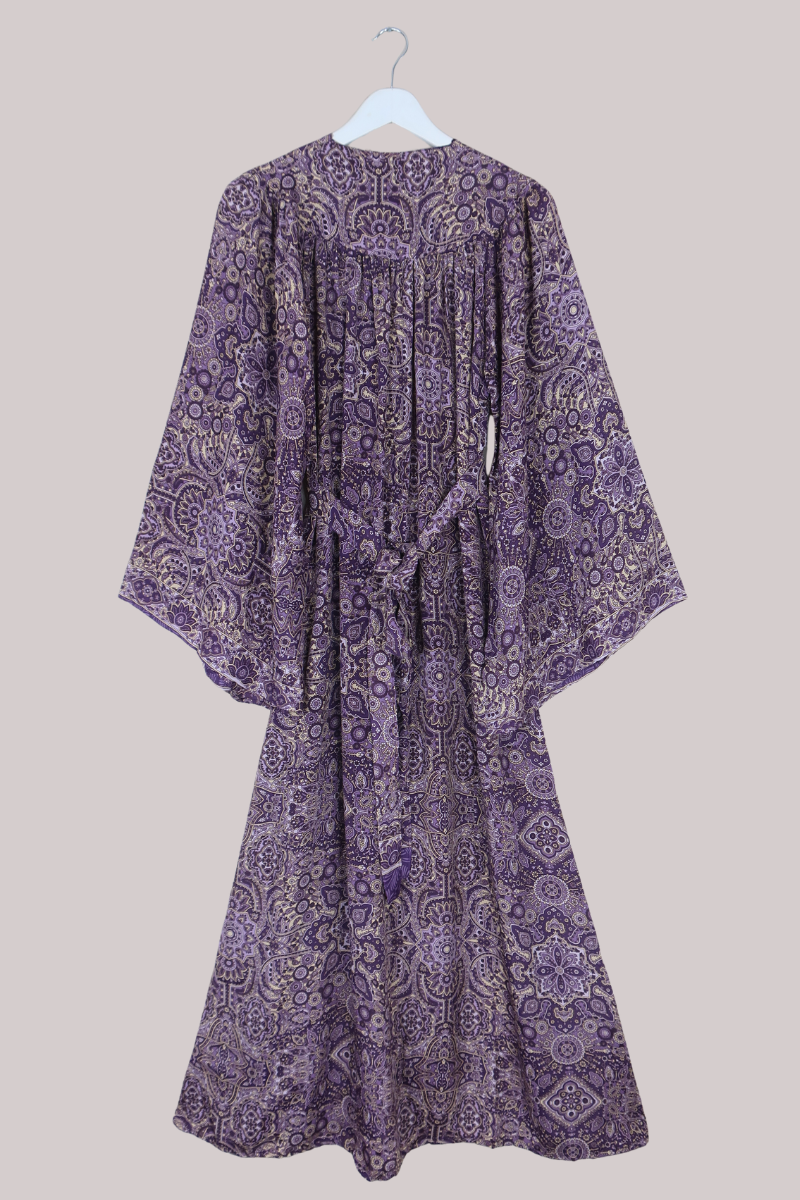 Stevie Maxi Dress in Joplin Purple Mandala