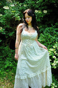 Darcy Maxi Meadow Dress in Wisteria Canopy Purple