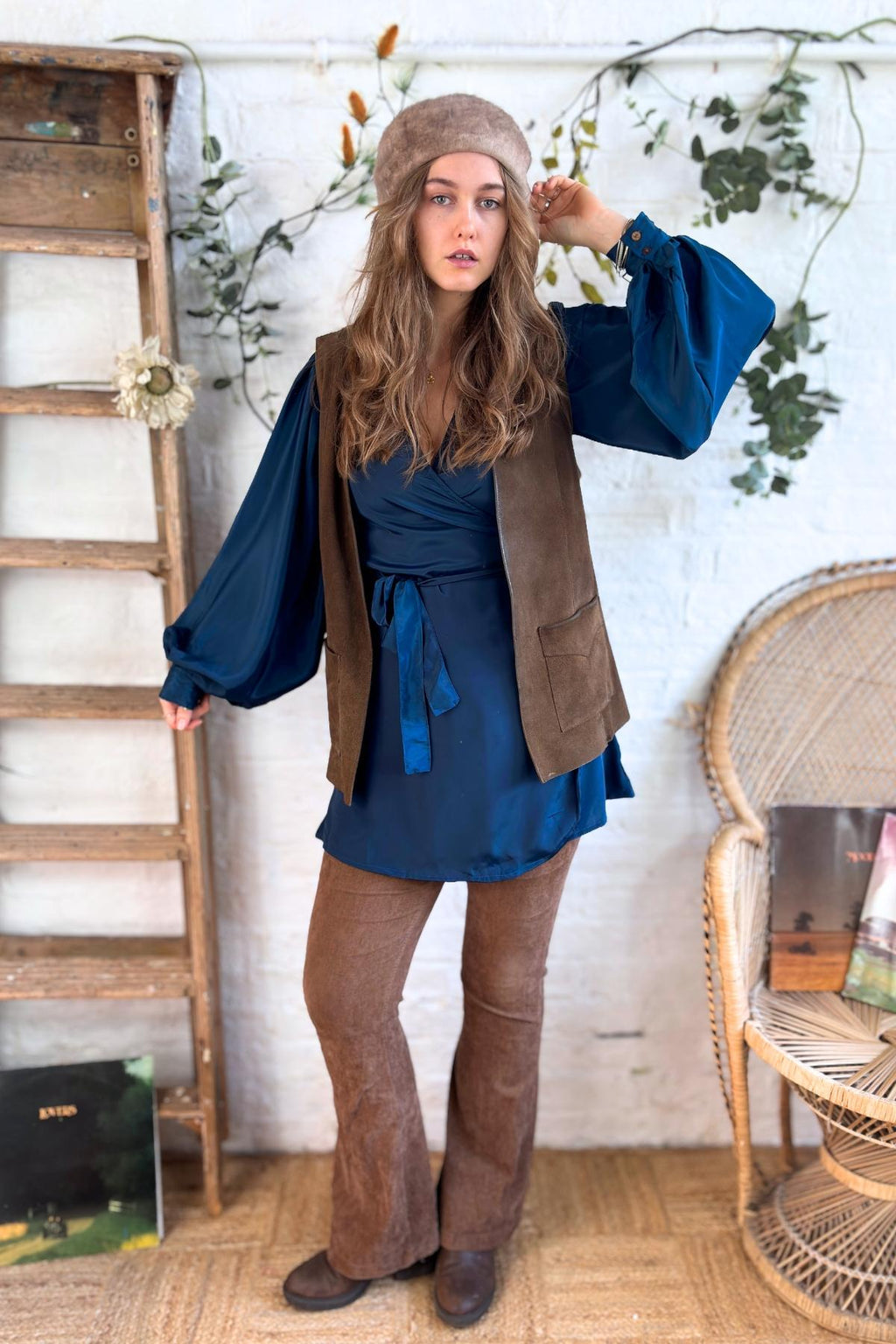 Khroma Lola Mini Dress in Dragonfly Blue