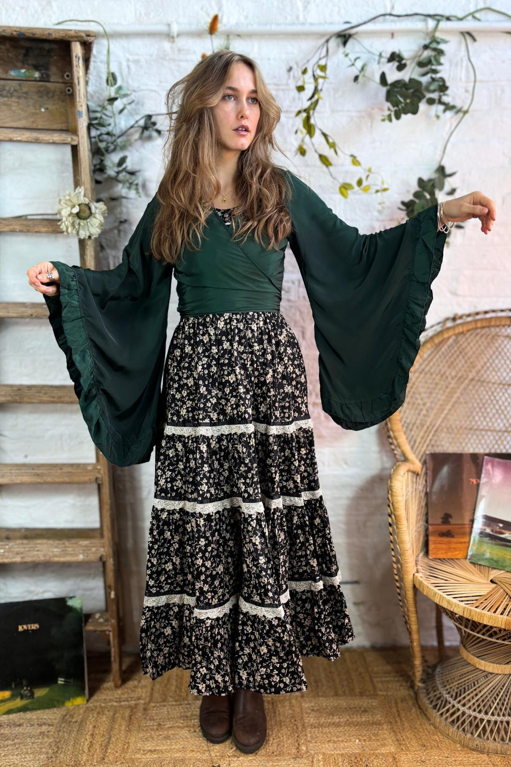 Khroma Venus Wrap Top in Archer Green