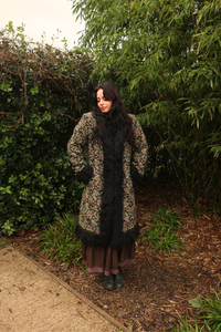 Fleetwood Tapestry Penny Lane Coat in Rhiannon Black