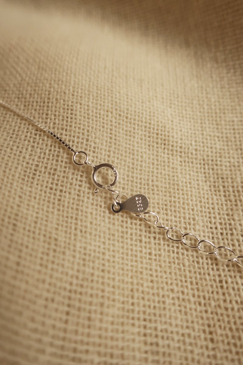 Silver Moon Beam Charm Necklace by All About Audrey