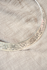 Guinevere Torque Necklace in Silver