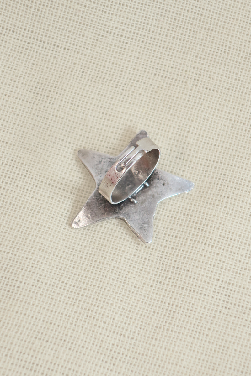 'Baby, You're a Big Star' Silver Plated Ring