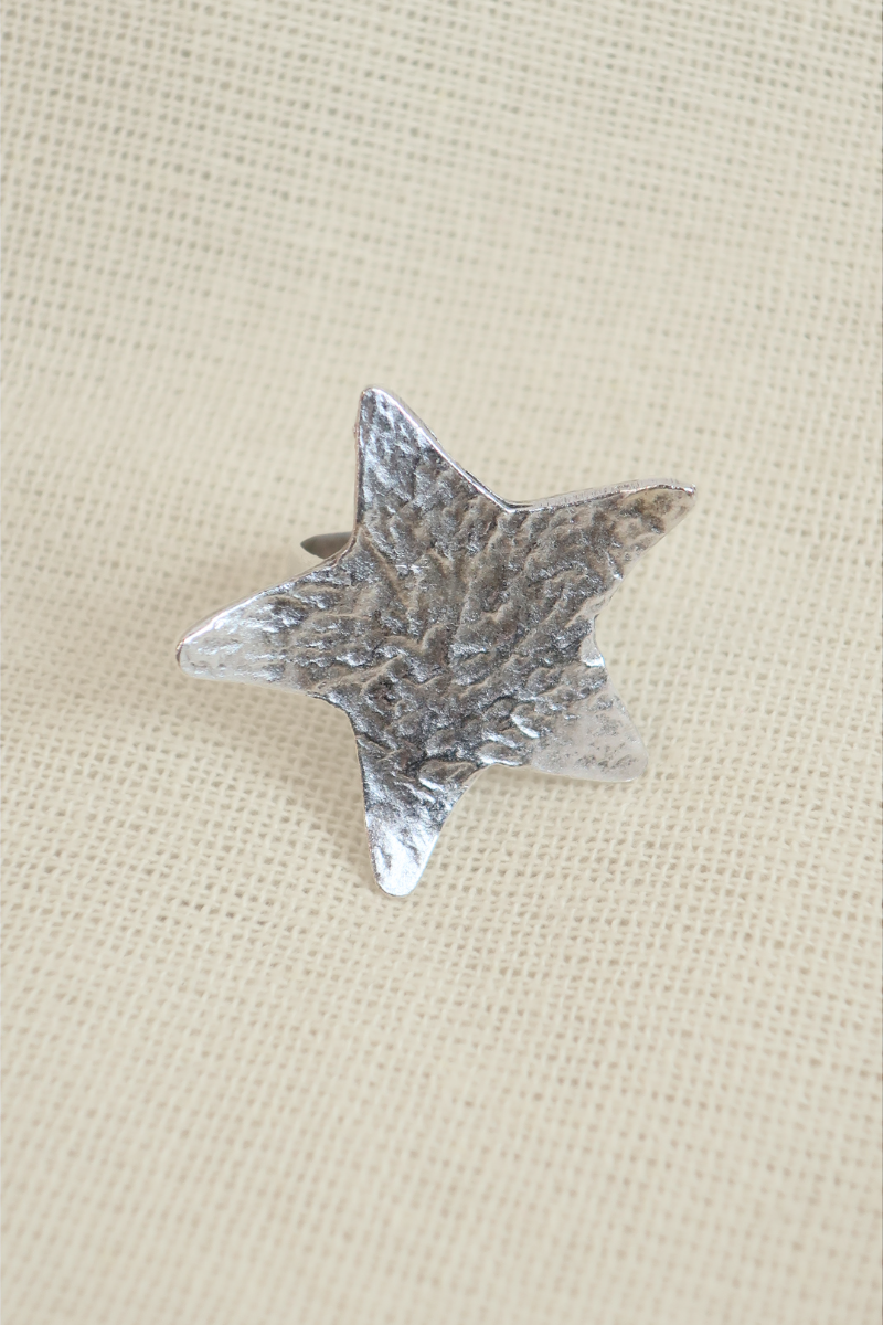 'Baby, You're a Big Star' Silver Plated Ring