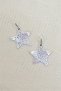 Little Stars Silver Plated Earrings