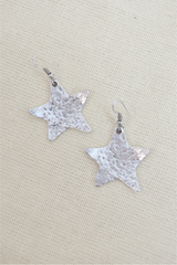 Little Stars Silver Plated Earrings