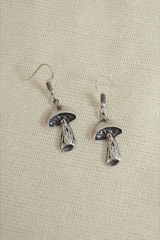 Welcome to my Toadstool Silver Plated Earrings
