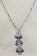 Daisy Medallions Silver Plated Necklace