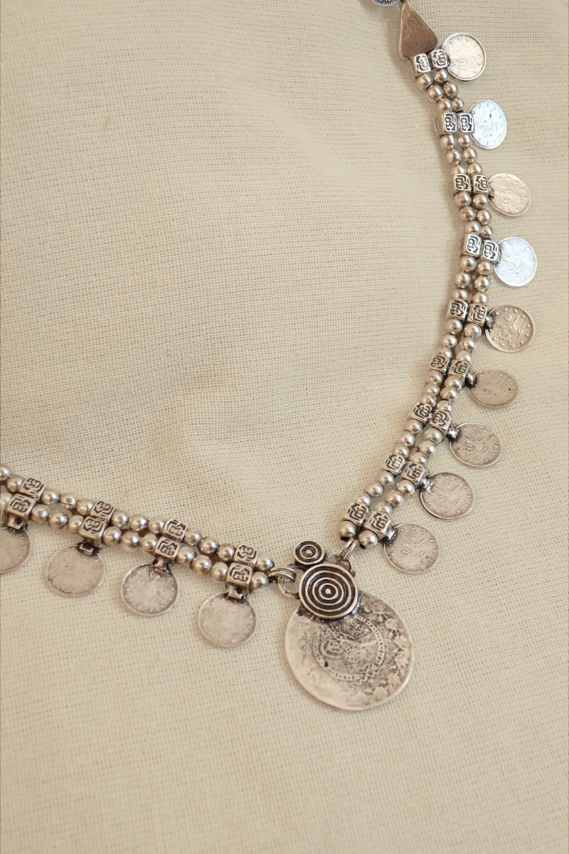 Pay the Piper Silver Plated Necklace