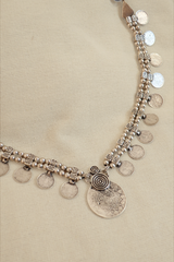 Pay the Piper Silver Plated Necklace