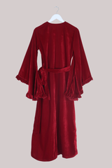 Khroma Venus Maxi Dress in Persephone Red Velvet