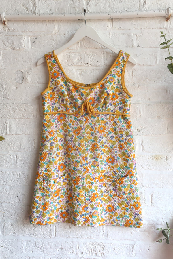 Vintage Dress - Betty Barclay Floral Mini - XS