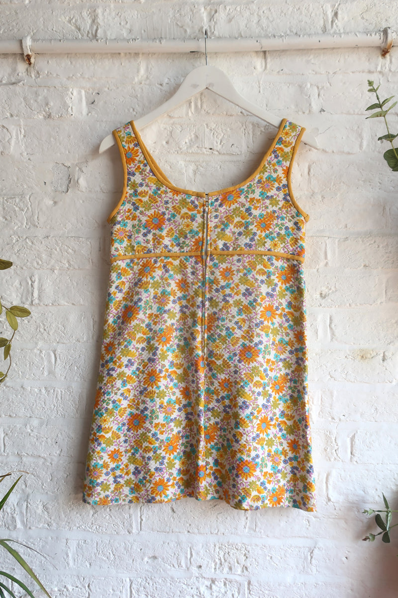 Vintage Dress - Betty Barclay Floral Mini - XS