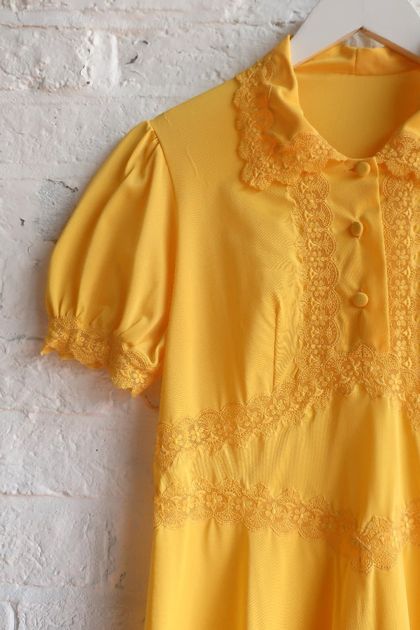 Vintage Dress - Buttercup Babydoll Mini - XS/S by All About Audrey