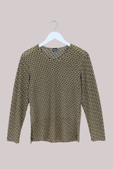 Vintage Top - Shimmering Polka - Size L