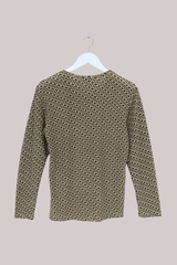 Vintage Top - Shimmering Polka - Size L