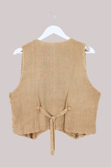 Vintage Waistcoat - Sandy Embroidery - Free Size